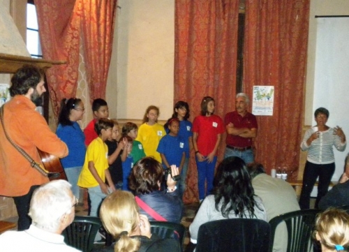 8 inaugurazione esibizione cori.