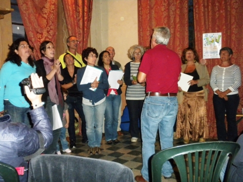 9 inaugurazione esibizione cori