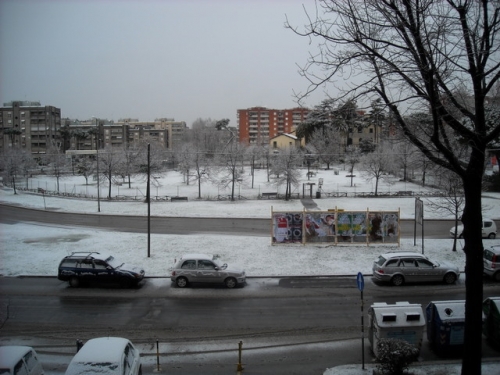 neve su roma 2010